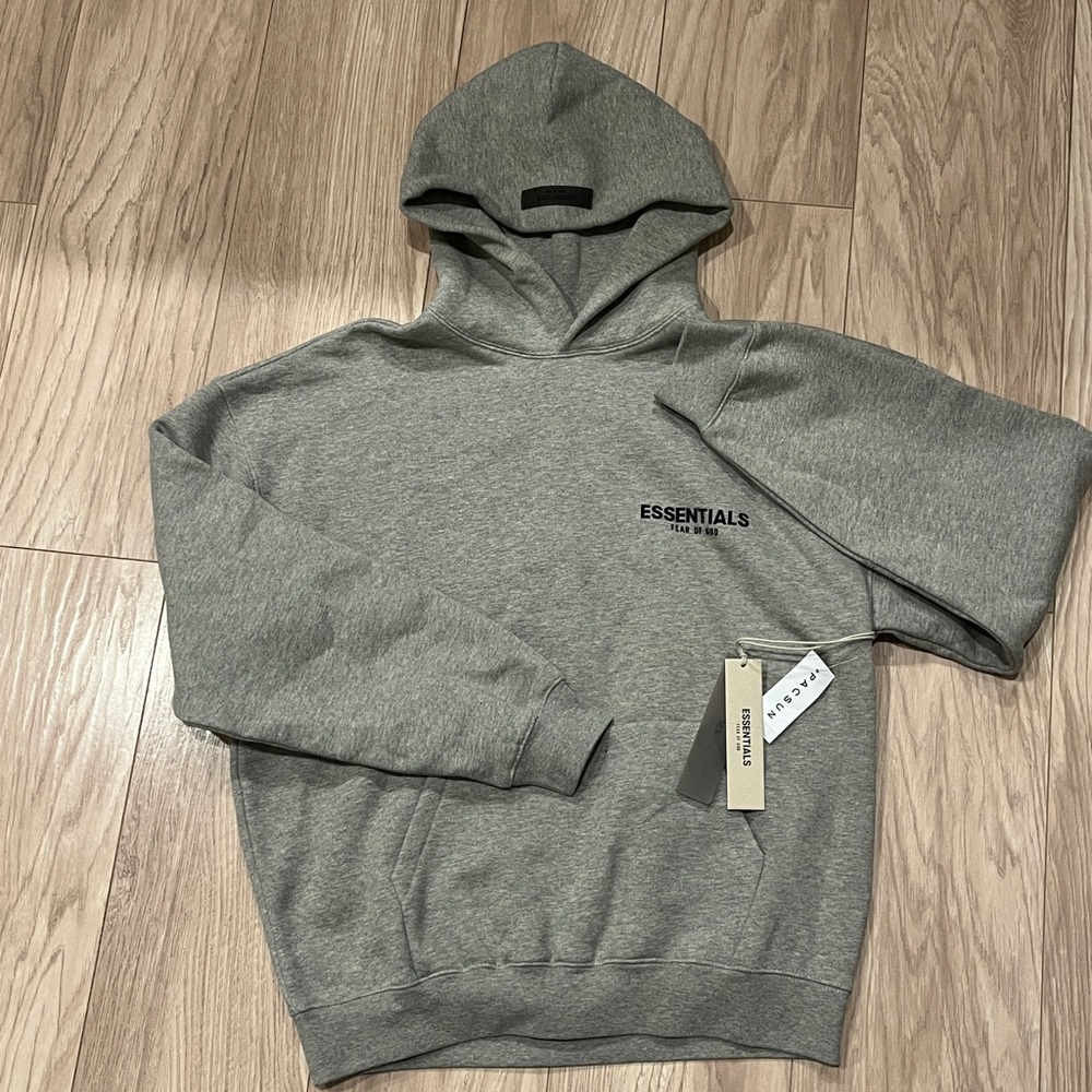 Essentials Heather Gray Sweatshirt